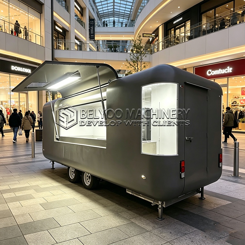 Beer & Wine Grab - ベリーユー モバイルコーヒーケータリングトラック プレミアム多機能屋外ハンバーガーBBQビールバー フードトレーラー 販売中