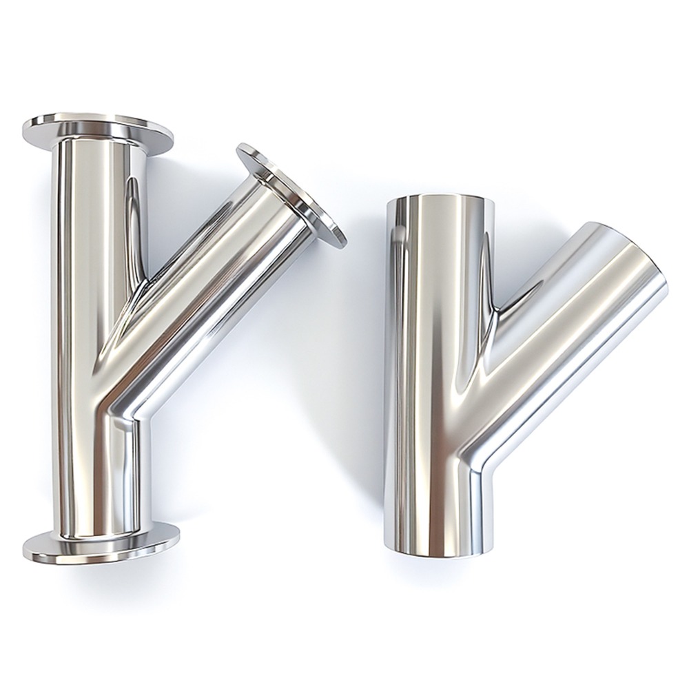 Beer And Wine Quote - 19mm-108mm パイプ外径溶接とトライクランプ斜め Y 型 3 ウェイ
