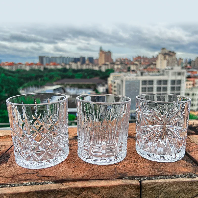 Wine Beer Spirit - エンボスアルコールカップ、ヨーロピアンスタイル、ホームバーパーティーのドリンクウェア、外国貿易セット、330ml