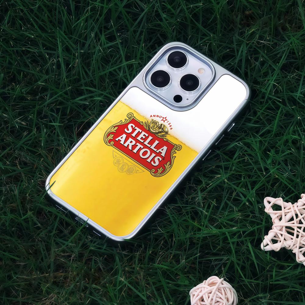 S-STELLA A-ARTOIS ビール柄 iPhoneケ - Beer & Wine Grab のレビューと価格