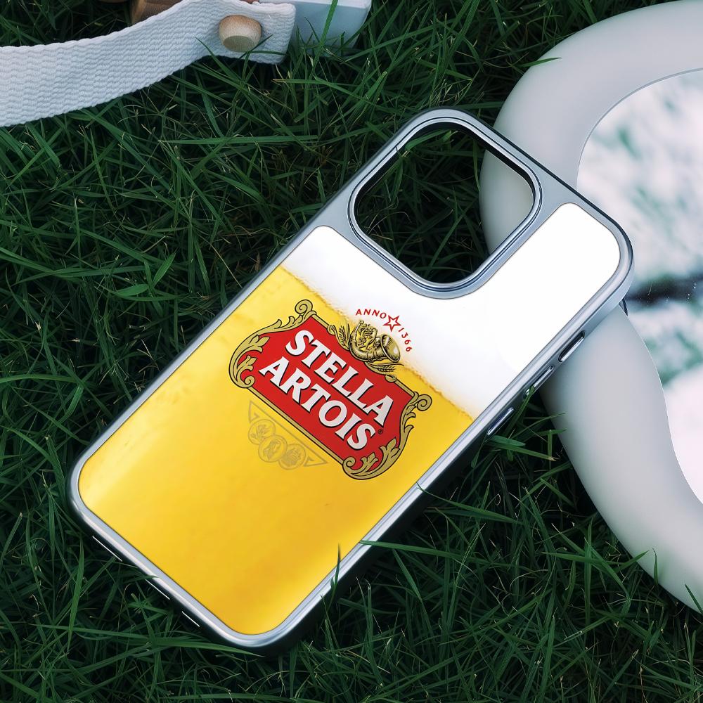 S-STELLA A-ARTOIS ビール柄 iPhoneケ - Beer & Wine Grab のレビューと価格