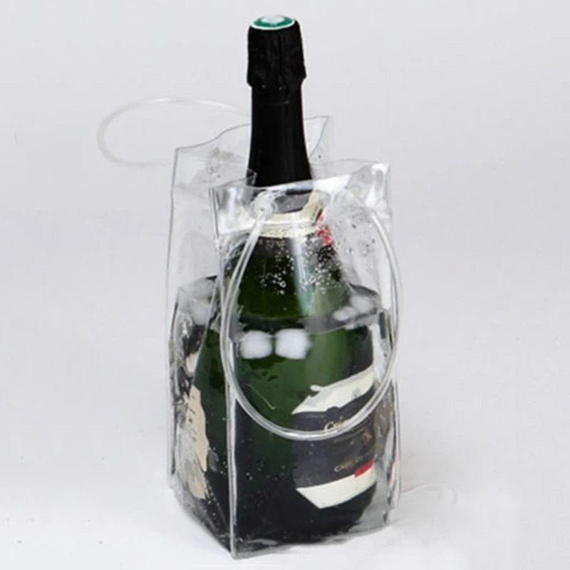 1 個アイスバッグワインビールシャンパンバケツドリンクボトル - Wine Beer Cooler のレビューと価格