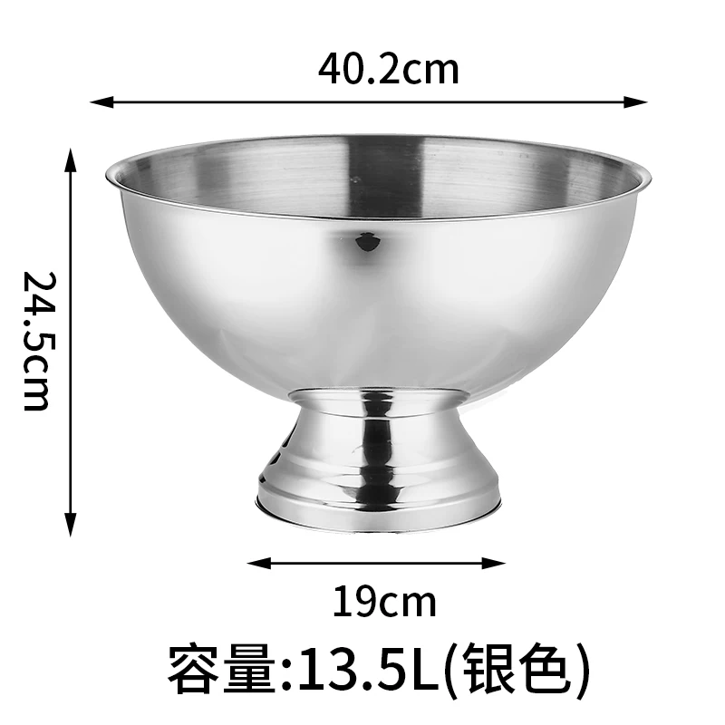大型ステンレス製アイスバケツ ワイン シャンパン ビール ド - Wine Beer Cooler のレビューと価格