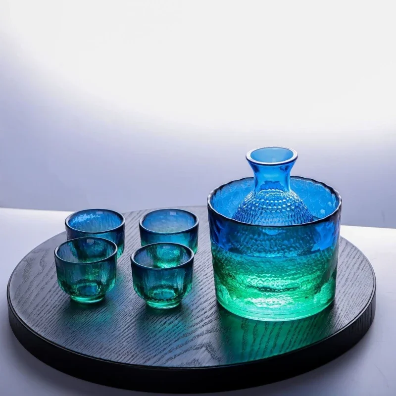 ガラスビールカップセットバーアクセサリー酒ポットドリンクウェ - Wine Vodka Beer のレビューと価格
