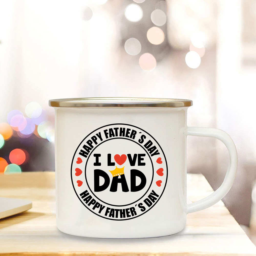 ヒーロープリントエナメルマグカップ、父の日マグ、コーヒーカッ - Wine Beer Coffee のレビューと価格