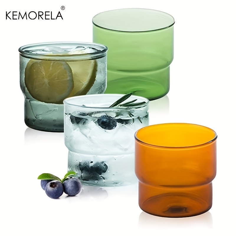 KEMORELA 290 ミリリットルガラスカップコーヒーマ - Wine Beer Coffee のレビューと価格